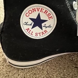 Worn once converse high top